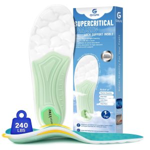 Gviipk Supercritical Foaming Arch Support Inserts for Men Women