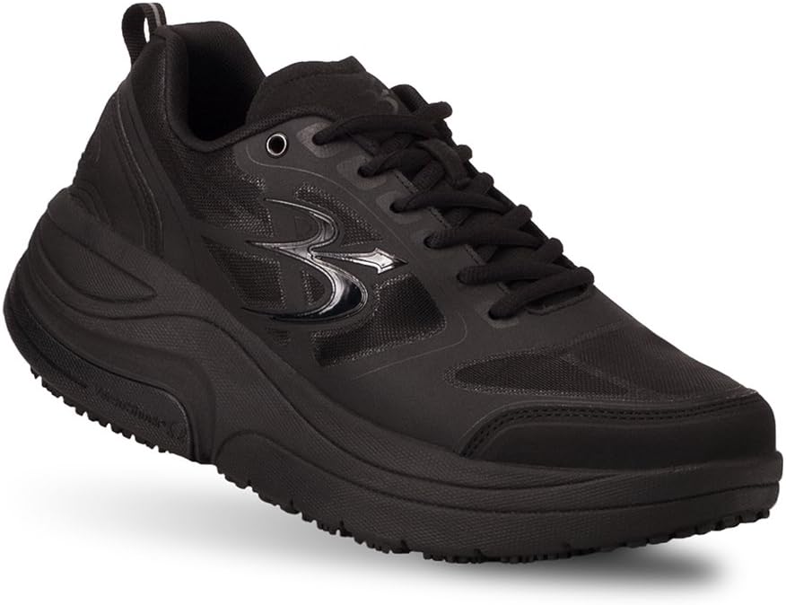 G-DEFY ION Men’s Orthopedic Walking Shoe | VersoShock Technology for Pain Associated with Prolonged Standing or Walking | Arch Support | Diabetic Shoes | Wide Shoes | Free Custom Orthotic
