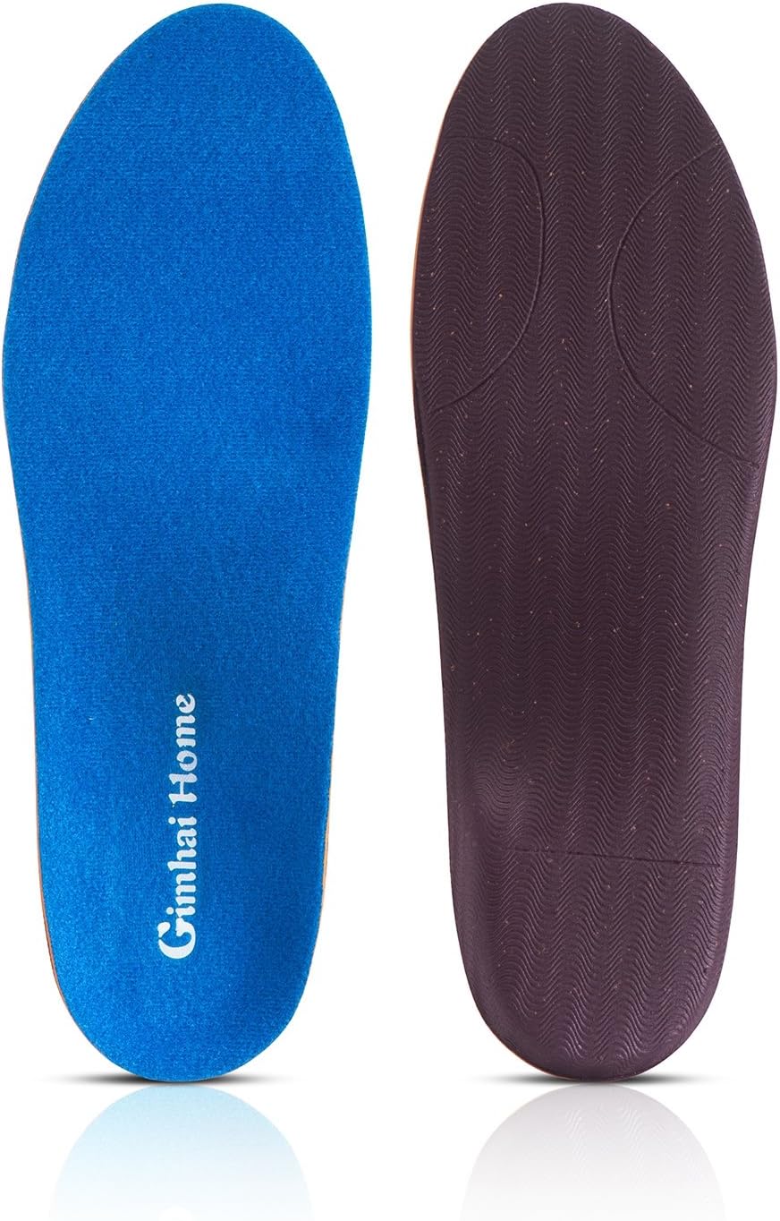 Orthotics Arch Support Shoes Insoles/Inserts for Pronation,Supination,Flat Feet,Plantar Fasciitis,Heel Pain,Foot Pain,Bunion for Men and Women (US Men(13-13.5)-12.20-310MM)
