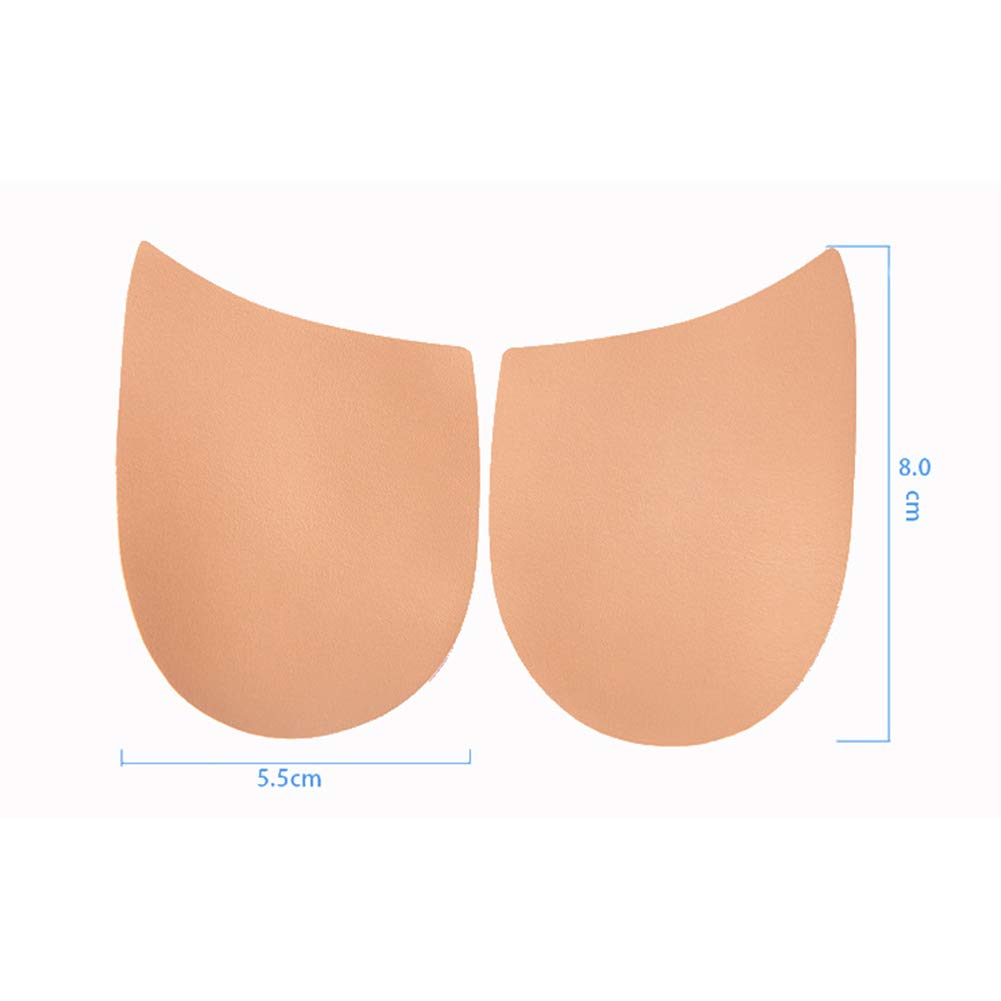 1 Pair Medial  Lateral Heel Wedge Silicone Insoles, Supination  Pronation Corrective Heel Insoles, Gel Adhesive Shoe Inserts for Foot Alignment, Knock Knee Pain, Bow Legs, O/X Type Leg