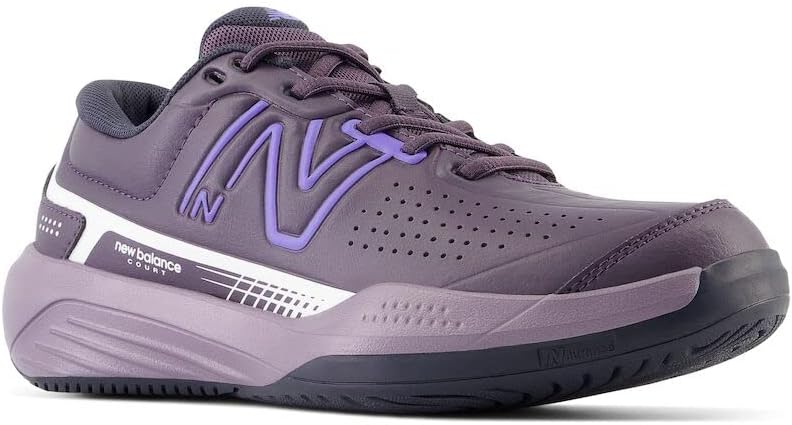 New Balance Womens 696 V5 Hard Court Tennis Shoe