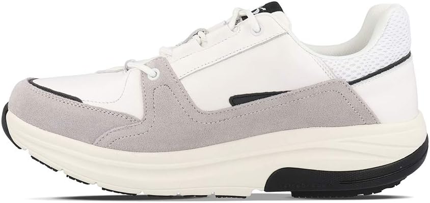 Gravity Defyer Mens G-Defy Pelekxon Leather Athletic Shoes - Hybrid VersoShock Pain Relief Walking Shoes