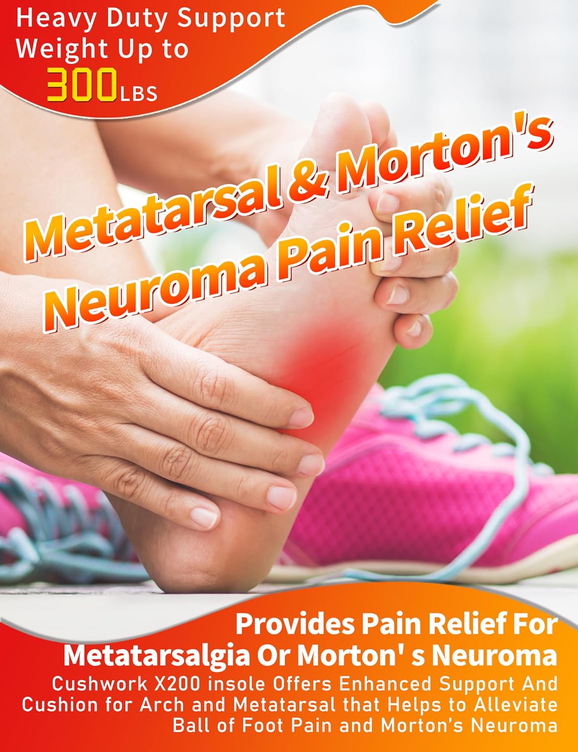 Metatarsalgia Insoles for Ball of Foot Pain,Mortons Neuroma,Arch Supports Insoles,Orthotic Insoles,Men Women Shoe Insert for Metatarsal,Foot Pain Relief