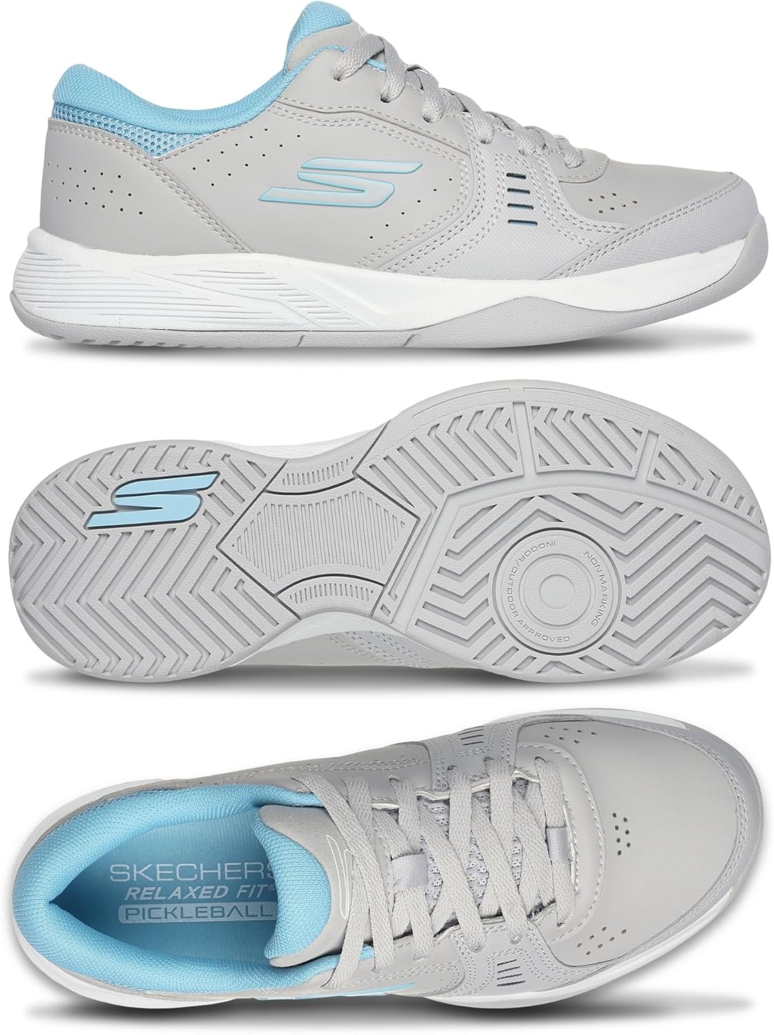 Skechers Womens Go Train Viper Court Smash - PickleballSneaker Skechers Womens Go Train Viper Court Smash - PickleballSneaker