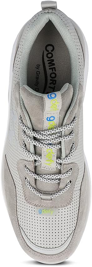 Gravity Defyer Mens GDEFY Shaxon Athletic Shoes - Hybrid VersoShock Proven Performance Shock-Absorbing Leather Pain Relief Shoes Gravity Defyer Mens GDEFY Shaxon Athletic Shoes - Hybrid VersoShock Proven Performance Shock-Absorbing Leather Pain Relief Shoes