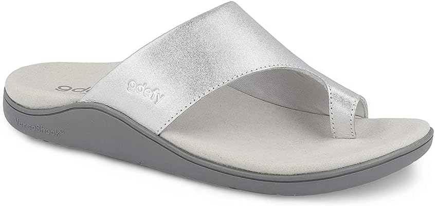 Gravity Defyer Womens GDEFY Etztal Leather Fashion Sandal - VersoShock Proven Performance Orthotic Slides Gravity Defyer Womens GDEFY Etztal Leather Fashion Sandal - VersoShock Proven Performance Orthotic Slides