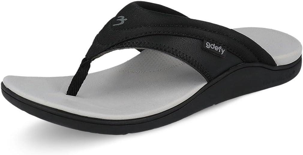 Gravity Defyer Womens GDEFY Kinor | Water Resistant Flip Flops | VersoShock Proven Performance | Orthotic Stress Recovery Outdoor Sandals Gravity Defyer Womens GDEFY Kinor | Water Resistant Flip Flops | VersoShock Proven Performance | Orthotic Stress Recovery Outdoor Sandals