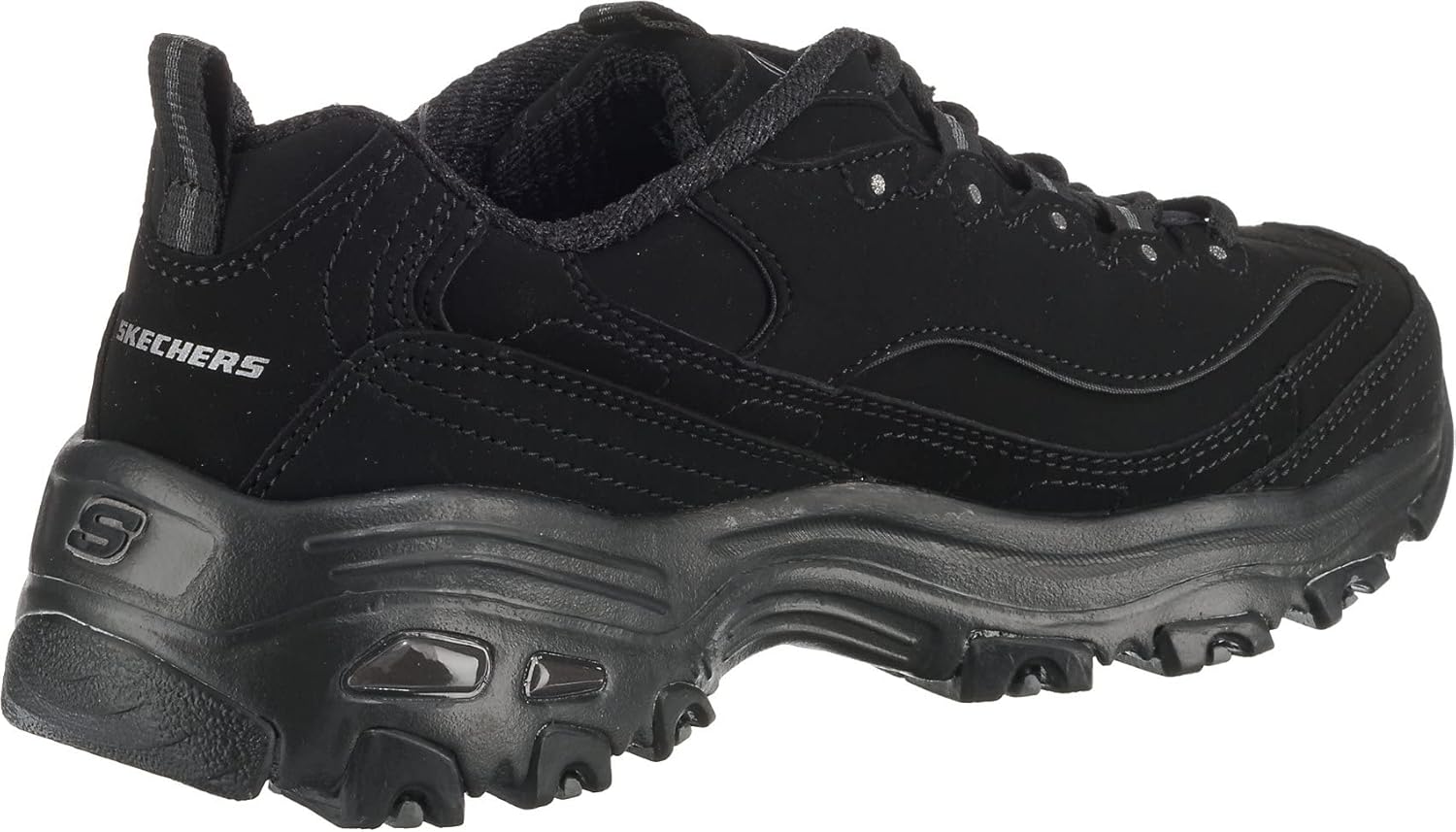 Skechers Sport Womens DLites-Play On Memory Foam Lace-up Sneaker Skechers Sport Womens DLites-Play On Memory Foam Lace-up Sneaker