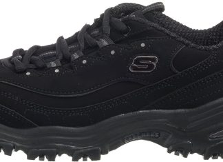 Skechers Sport Women’s DLites-Play On Memory-Foam Lace-up Sneaker review