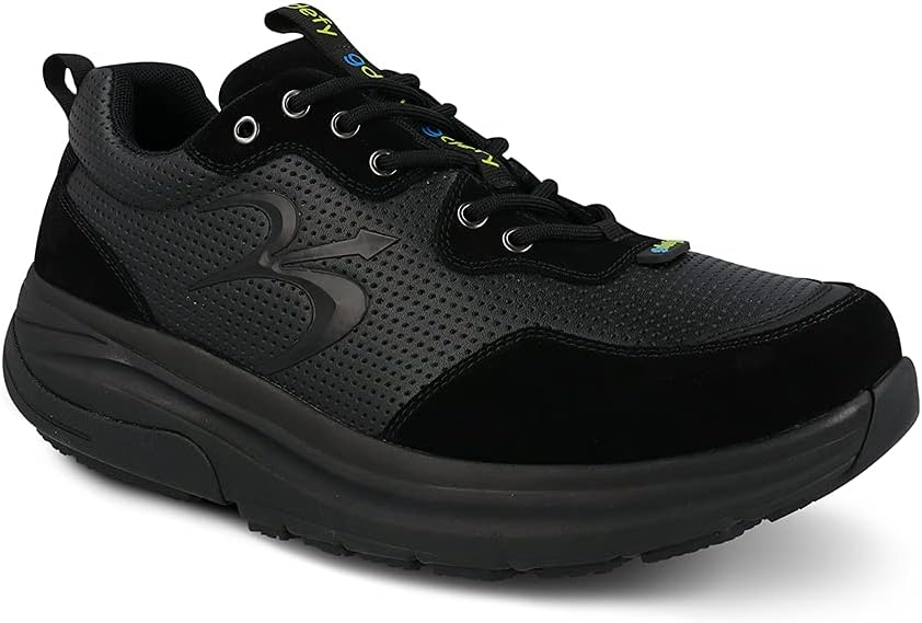 Gravity Defyer Mens GDEFY Shaxon Athletic Shoes - Hybrid VersoShock Proven Performance Shock-Absorbing Leather Pain Relief Shoes Gravity Defyer Mens GDEFY Shaxon Athletic Shoes - Hybrid VersoShock Proven Performance Shock-Absorbing Leather Pain Relief Shoes