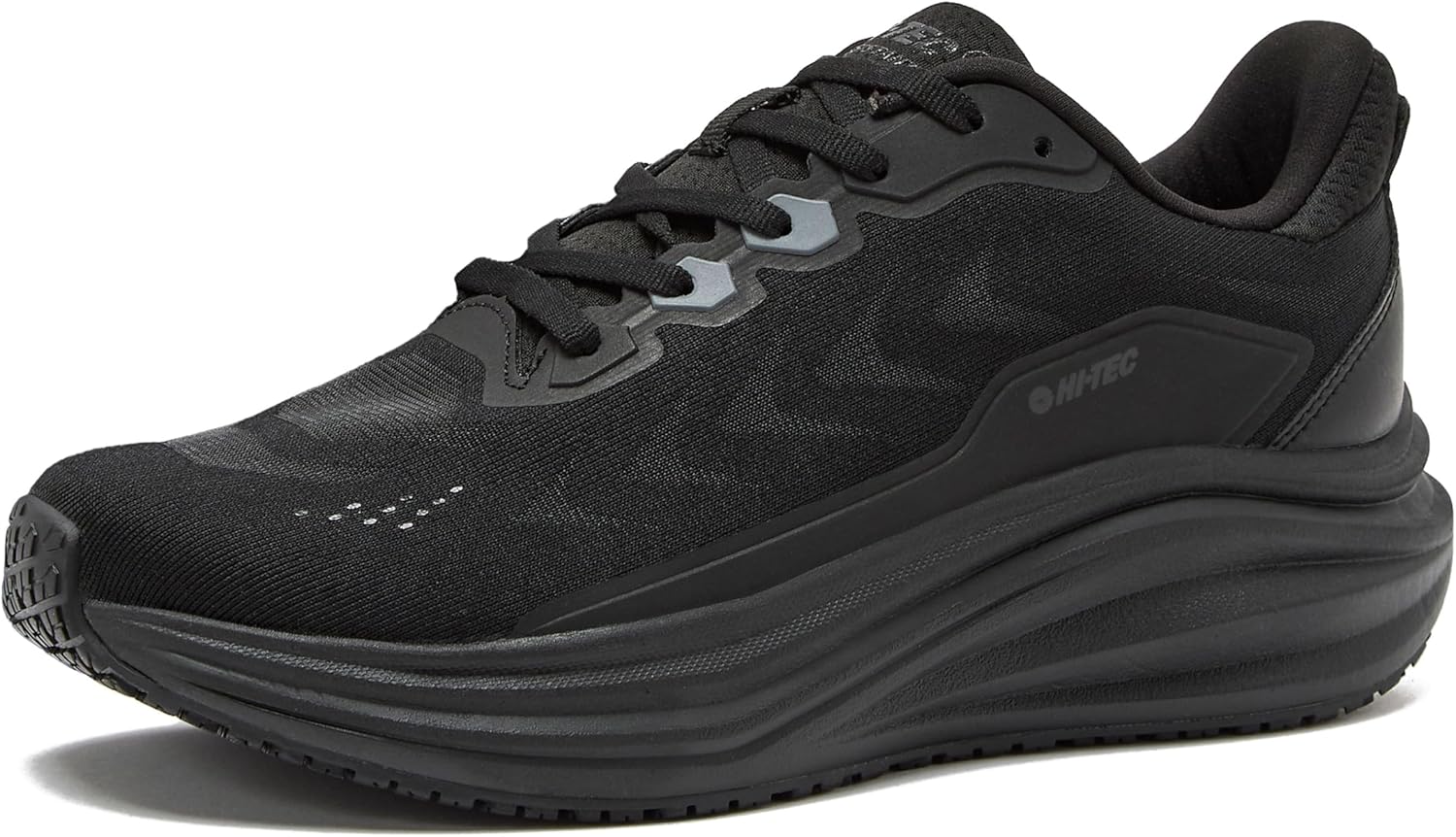 HI-TEC Resist SR Runner Mesh Black Non Slip Work Shoes for Women, Comfortable Water Resistant Womens Food Service Sneakers, Medium and Wide Width, Womens Size 6-12 HI-TEC Resist SR Runner Mesh Black Non Slip Work Shoes for Women, Comfortable Water Resistant Womens Food Service Sneakers, Medium and Wide Width, Womens Size 6-12