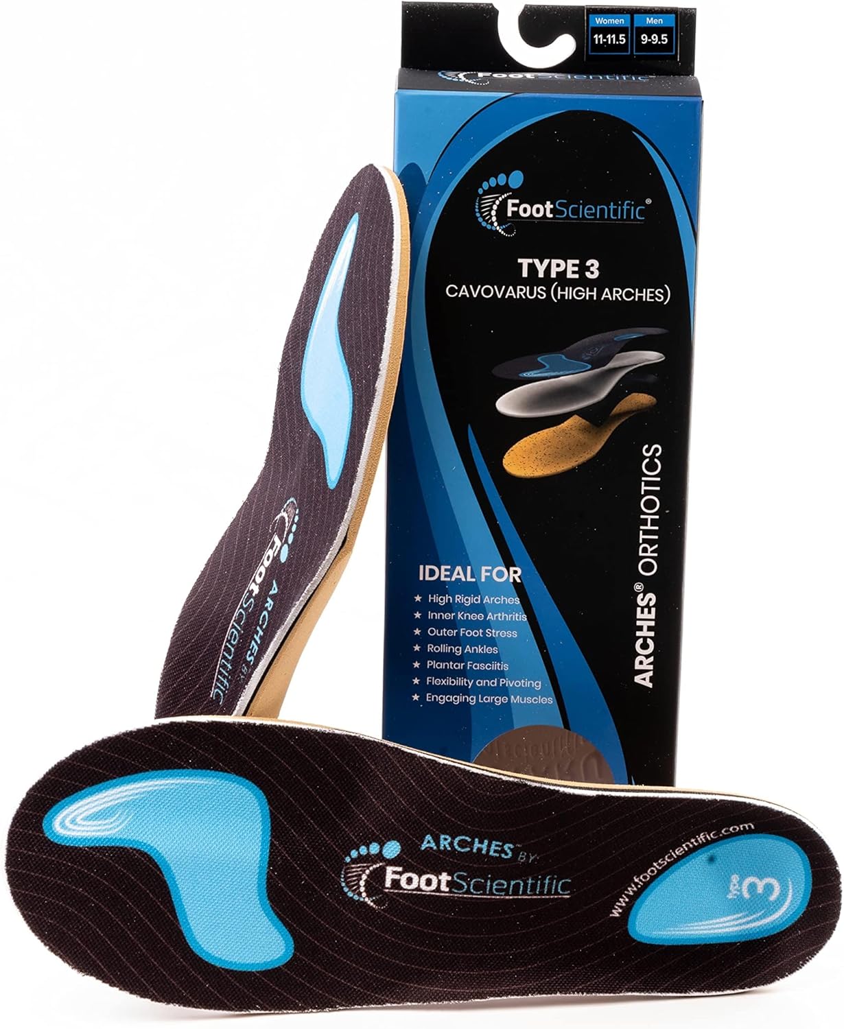 Arches Insoles Type - Supination/High Arch, Men’s Size 15-15.5 / Women’s Size 17-17.5 Arches Insoles Type - Supination/High Arch, Men’s Size 15-15.5 / Women’s Size 17-17.5