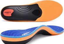 VALSOLE 250+ lbs Plantar Fasciitis High Arch Support Insole for Men Women,Heavy Duty Support Pain Relief Orthotics Insert,Relieve Flat Feet,High Arch,Foot Pain,Standing All Day Boot Work Shoe Insole