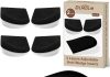 2 Pairs 3 Layer Corrective Insoles for Supination Overpronation Correction, Adhesive Lateral Heel Wedge Inserts for Bow Legs, Knock Knee Pain, Foot Alignment (L: W 7-11, M 7-10, Black)
