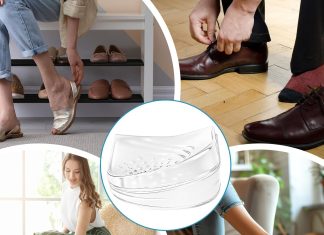6PCS Adjustable Heel Wedge Inserts for Supination & Overpronation Insoles Correction, Orthotic Insoles for Over Pronation Correction Insoles (L: W 7-11, M 7-10 3 Layers)-0.4”&0.2”&0.2”