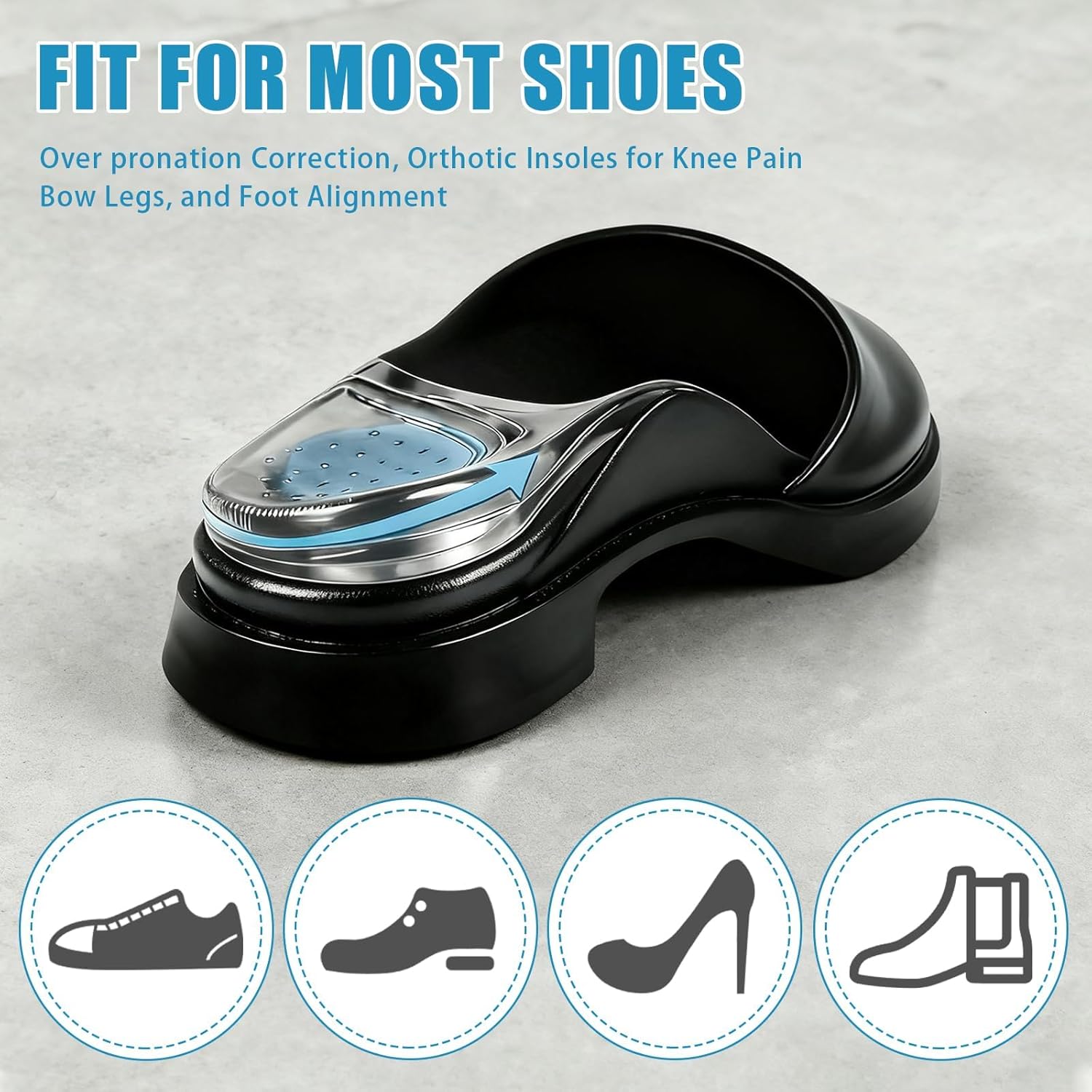 6PCS Adjustable Heel Wedge Inserts for Supination Overpronation Insoles Correction, Orthotic Insoles for Over Pronation Correction Insoles (L: W 7-11, M 7-10 Layers)-0.40.20.2 6PCS Adjustable Heel Wedge Inserts for Supination Overpronation Insoles Correction, Orthotic Insoles for Over Pronation Correction Insoles (L: W 7-11, M 7-10 Layers)-0.40.20.2