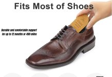 SIIHEA Adjustable Heel Lifts for Shoes, 1/4” Height Increase Insoles for Achilles Tendonitis, Heel Pain, Leg Length Discrepancy, Plantar Fasciitis, Shoe Lifts (Large (1 Pair), Brown)