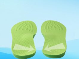 Abaodam Bow Legs Correcting Insoles 1 Pair PU Foam Sports Insoles Foot Support Pads Leg Correction Inserts for Men and Women Size S (35-37)
