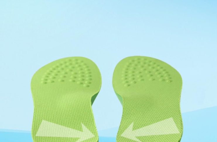 Abaodam Bow Legs Correcting Insoles 1 Pair PU Foam Sports Insoles Foot Support Pads Leg Correction Inserts for Men and Women Size S (35-37)